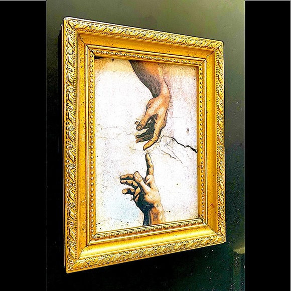 Michelangelo’s God and Adam - Picture 1 of 3